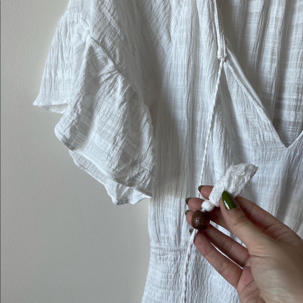 Process Polly white gauzy dress - Picture 2 of 2